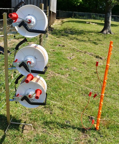 Elektrozaun getriebespulen set - elektrozaun, getriebespulen-set