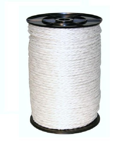 6mm weisses elektro polyseil - 6mm,