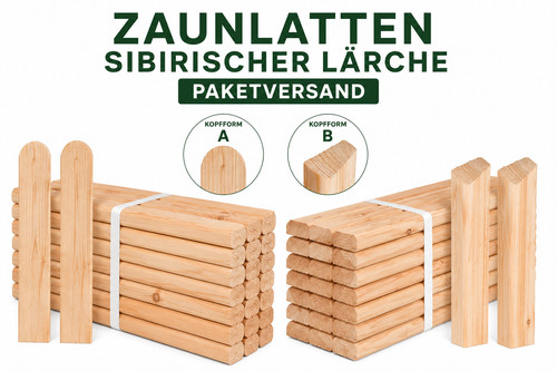 Zaunlatten aus sibirischer - zaunlatten,