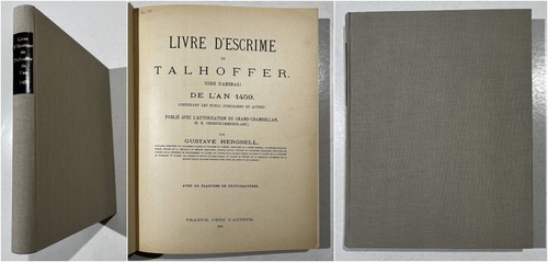 Hergsell livre d escrime - hergsell,