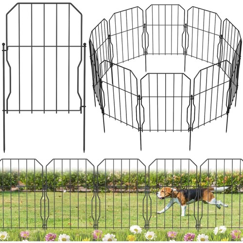 Metall gartenzaun teilig - metall, gartenzaun,