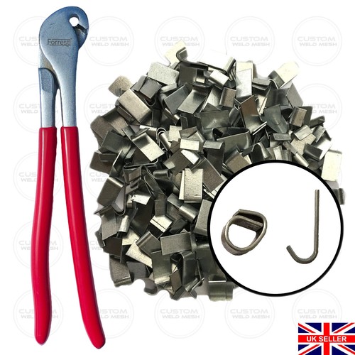 Maschendraht clips - maschendraht, j-clips