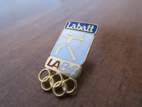 Fechten pin los angeles - pin, 1984