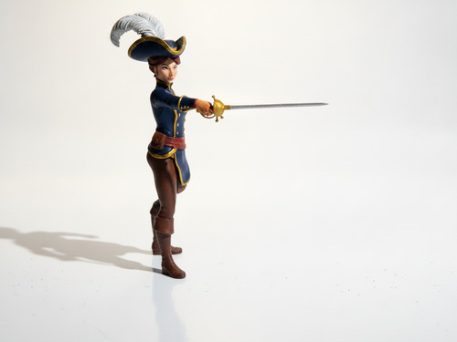Figur fencing dame kämpfer - figur,